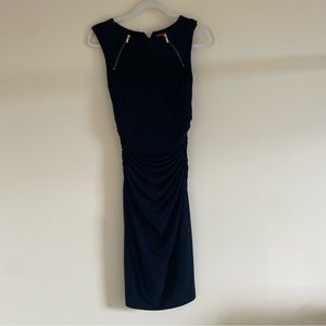 Catherine by Catherine Mallandrino Blue Navy Dress